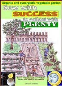 Cover Sow with success to collect with plenty. Organic and synergistic vegetable garden