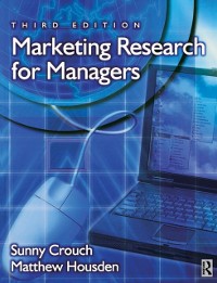 Cover Marketing Research for Managers