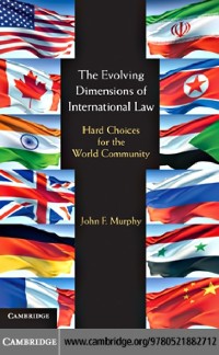 Cover Evolving Dimensions of International Law