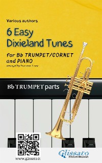 Cover Trumpet & Piano "6 Easy Dixieland Tunes" trumpet parts