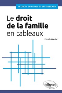 Cover Le droit de la famille en tableaux