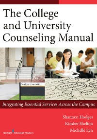 Cover The College and University Counseling Manual