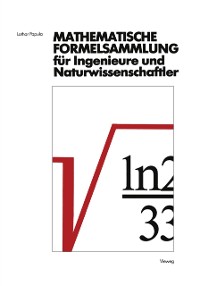Cover Mathematische Formelsammlung für Ingenieure und Naturwissenschaftler