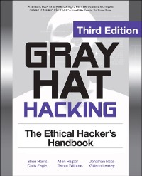 Cover Gray Hat Hacking The Ethical Hackers Handbook, 3rd Edition