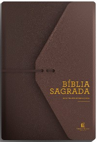 Cover Bíblia NVI, Couro Soft, Marrom Artesanal, Espaço para Anotações, Leitura Perfeita