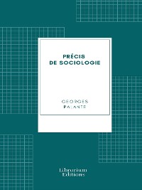 Cover Précis de sociologie