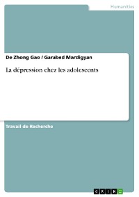 Cover La dépression chez les adolescents