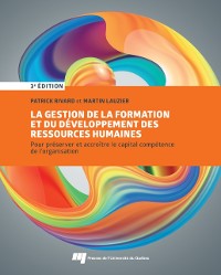 Cover La gestion de la formation et du développement des ressources humaines, 3e édition