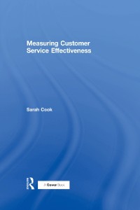 Cover Measuring Customer Service Effectiveness