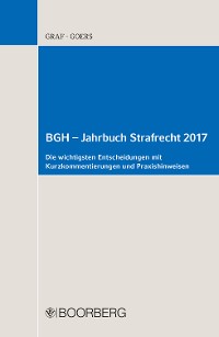 Cover BGH – Jahrbuch Strafrecht 2017