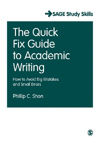 Cover The Quick Fix Guide to Academic Writing