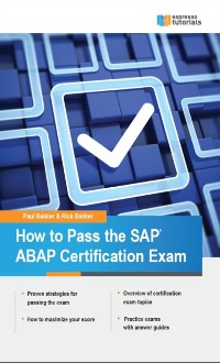 Cover How to Pass the SAP ABAP Certification Exam