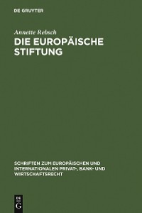 Cover Die Europäische Stiftung