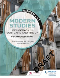 Cover National 4 & 5 Modern Studies: Democracy in Scotland and the UK, Second Edition