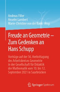 Cover Freude an Geometrie – Zum Gedenken an Hans Schupp