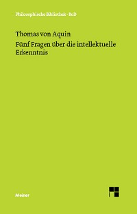 Cover Fünf Fragen über die intellektuelle Erkenntnis