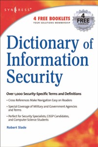 Cover Dictionary of Information Security