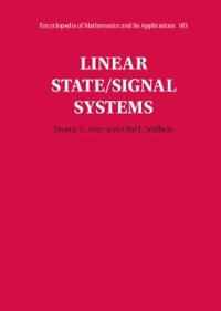 Cover Linear State/Signal Systems