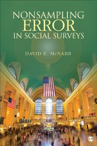 Cover Nonsampling Error in Social Surveys