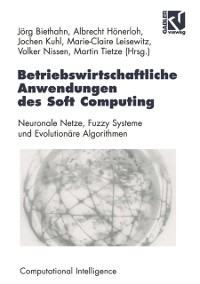Cover Betriebswirtschaftliche Anwendungen des Soft Computing