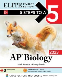Cover 5 Steps to a 5: AP Biology 2023 Elite Student Edition
