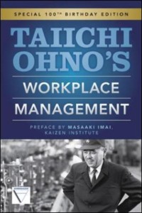 Cover Taiichi Ohnos Workplace Management