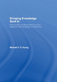 Cover Bringing Knowledge Back In