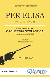 Cover Per Elisa - Orchestra scolastica (partitura)
