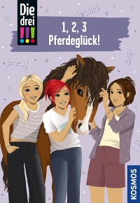 Cover Die drei !!!, 1,2,3 - Pferdeglück! (drei Ausrufezeichen)