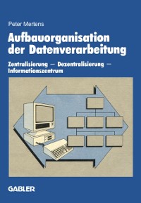 Cover Aufbauorganisation der Datenverarbeitung