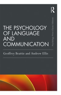 Cover The Psychology of Language and Communication