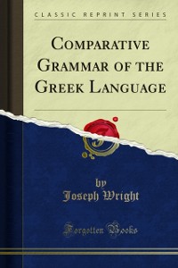 Cover Comparative Grammar of the Greek Language