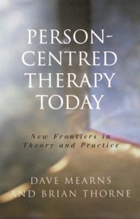 Cover Person-Centred Therapy Today