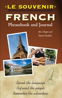 Cover Le souvenir French Phrasebook and Journal