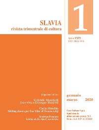 Cover Slavia  N. 2020 - 1
