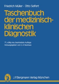 Cover Taschenbuch der medizinisch-klinischen Diagnostik