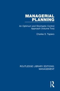 Cover Managerial Planning