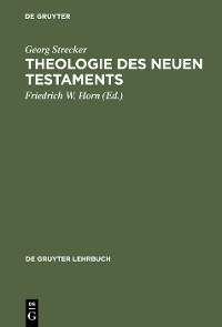 Cover Theologie des Neuen Testaments