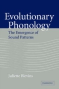 Cover Evolutionary Phonology
