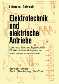 Cover Elektrotechnik und elektrische Antriebe