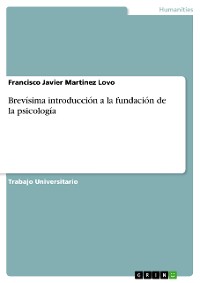 Cover Brevísima introducción a la fundación de la psicología