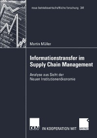 Cover Informationstransfer im Supply Chain Management