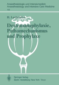 Cover Dextrananaphylaxie, Pathomechanismus und Prophylaxe