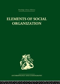 Cover Elements of Social Organisation