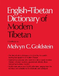 Cover English-Tibetan Dictionary of Modern Tibetan