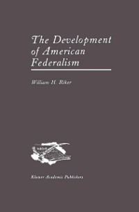 Cover Development of American Federalism