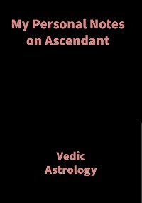 Cover My Personal Notes on Ascendant