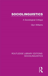 Cover Sociolinguistics