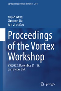 Cover Proceedings of the Vortex Workshop