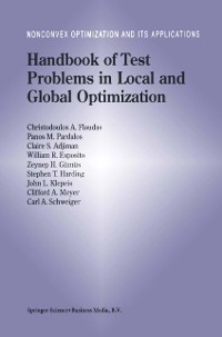 Cover Handbook of Test Problems in Local and Global Optimization